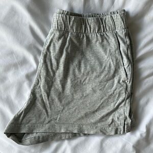Nike Women's High Waisted Athletic Shorts - Gray